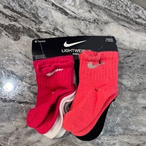Nike Toddler Ankle Socks - Red, Pink, White, Black